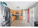 Kitchen with wood cabinets and stainless steel appliances at 8309 Porch Ct, Lakeland, FL 33810