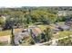 Aerial view showing house location and neighborhood at 1133 N Brunnell Pkwy, Lakeland, FL 33805