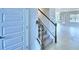 Interior view of stairs and a door at 1505 Leamington Ln, Winter Haven, FL 33884