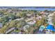 Neighborhood view with lake in background at 1521 Avenue F Ne, Winter Haven, FL 33881