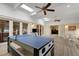 Spacious game room with ping pong table, and access to outdoor space at 2620 Jonila Ave, Lakeland, FL 33803