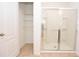 Bathroom with shower and linen closet at 3648 Julius Estates Blvd, Winter Haven, FL 33881