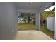 Covered patio overlooks the backyard at 3648 Julius Estates Blvd, Winter Haven, FL 33881