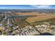 Aerial view of a house near a lake and conservation area at 4111 Cobblestone Dr, Lakeland, FL 33813