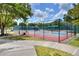 Outdoor pickleball courts with green fencing at 453 Treviso Dr, Kissimmee, FL 34759