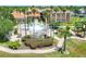 Resort-style pool with gazebo and landscaping at 453 Treviso Dr, Kissimmee, FL 34759