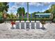 Detailed view of the veteran's memorial with engraved names at 453 Treviso Dr, Kissimmee, FL 34759