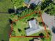 Bird's-eye view of the property and surrounding area at 5252 Post Ln, Lakeland, FL 33809