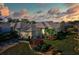 Single-story house with landscaped yard, driveway, and two-car garage at 6555 Lake Clark Dr, Lakeland, FL 33813