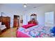 Main bedroom with a view into living room at 6555 Lake Clark Dr, Lakeland, FL 33813