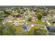 Aerial view showing the home's location in a residential neighborhood at 812 Del Prado Dr, Kissimmee, FL 34758