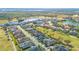 Wide aerial view of the upscale golf course community at 1217 Vista Hills Dr, Lakeland, FL 33813