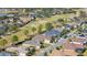 Aerial view showcasing a home's location in a residential neighborhood at 1217 Vista Hills Dr, Lakeland, FL 33813