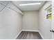 Large closet with wire shelving providing ample storage space at 1317 W Belmar St, Lakeland, FL 33815