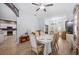 Open dining room concept with kitchen and living room views at 1423 Royal Forest Loop, Lakeland, FL 33811