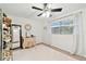 Well-lit bedroom with shoe rack and vanity at 1521 Leighton Ave, Lakeland, FL 33803