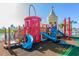 Playground with castle theme and slides at 1559 Carey Palm Cir, Kissimmee, FL 34747