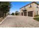 Long driveway leading to the home and garage at 1665 Blue Heron Ln, Lakeland, FL 33813