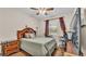 Bedroom with a double bed and a home office at 178 Magneta Loop, Auburndale, FL 33823