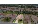 Aerial view of single-Gathering home with neighborhood context at 1832 Prima Vista Dr, Lakeland, FL 33810