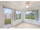 Sunroom with water view and access to backyard at 2266 Silver Re Dr, Lakeland, FL 33810