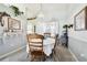 Dining room with a round table and six chairs at 3220 Cherry Hill S Cir, Lakeland, FL 33810