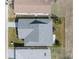 Top-down view of a house and yard at 3273 Pebble Bend Dr, Lakeland, FL 33810