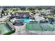 Community clubhouse and recreational amenities including tennis and shuffleboard at 3618 Highland Fairways Blvd, Lakeland, FL 33810