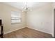 Empty bonus room with wood-look floors at 4009 Oakley Way, Lakeland, FL 33813