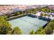 Aerial view of two tennis courts at 4179 Oaktree Dr, Davenport, FL 33837