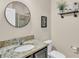 Bathroom with single vanity and shower at 4224 Prima Lago Dr, Lakeland, FL 33810