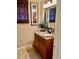 Bathroom with vanity and granite countertop at 4435 Fairway Oaks Dr, Mulberry, FL 33860