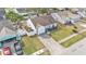 Aerial view of the house and neighborhood at 6111 Morningview Dr, Lakeland, FL 33813