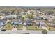 Aerial view of a neighborhood with houses and street at 6111 Morningview Dr, Lakeland, FL 33813