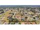 Property's aerial view showing location in a residential neighborhood at 6358 Alamanda Hills Dr, Lakeland, FL 33813