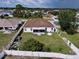 Aerial view showing house and backyard at 8 Sawfish Ln, Kissimmee, FL 34759