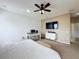 Main bedroom with TV, ceiling fan and plenty of natural light at 8 Sawfish Ln, Kissimmee, FL 34759