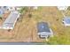 Aerial view showing house and large lot at 865 S 9Th Ave, Bartow, FL 33830