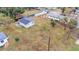 Aerial view showing house and large lot at 865 S 9Th Ave, Bartow, FL 33830