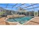 Beautiful screened pool area perfect for outdoor entertaining at 875 Hanover Way, Lakeland, FL 33813