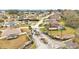 Wide aerial view of a residential community with various homes at 6714 Highlands Creek Loop, Lakeland, FL 33813