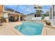 Refreshing screened pool with ample space for lounging at 6714 Highlands Creek Loop, Lakeland, FL 33813