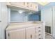 Updated kitchen with white cabinets and a breakfast bar at 1130 N Lake Parker Ave # A202, Lakeland, FL 33805