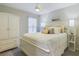 Charming bedroom with a white dresser and a large bed at 2610 San Marco Way, Winter Haven, FL 33884