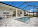 Enjoy this refreshing pool and patio area; great for entertaining at 3098 Pearly Dr, Lakeland, FL 33812