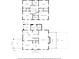 Two-story house floor plan, with bedrooms, bathrooms, kitchen, living room, and patios at 3220 Clubhouse Rd, Lakeland, FL 33812