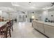 Spacious living room with high ceilings, recessed lighting, and a neutral color palette at 3604 Frentress Dr, Lakeland, FL 33812