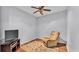 Bright bedroom with wood floors and ceiling fan at 362 Enclave Dr, Lakeland, FL 33803