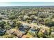 Aerial view of a house with a pool and large backyard at 408 Patrick Ave, Winter Haven, FL 33880