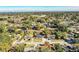 Aerial view of a single-Gathering home with a pool and large backyard at 408 Patrick Ave, Winter Haven, FL 33880